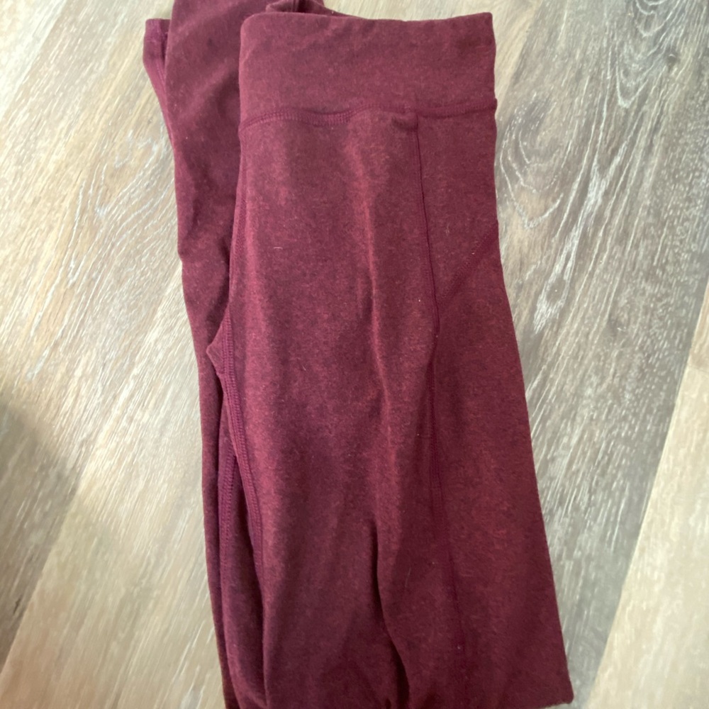 Aero- maroon cloth leggings (these were my fav)